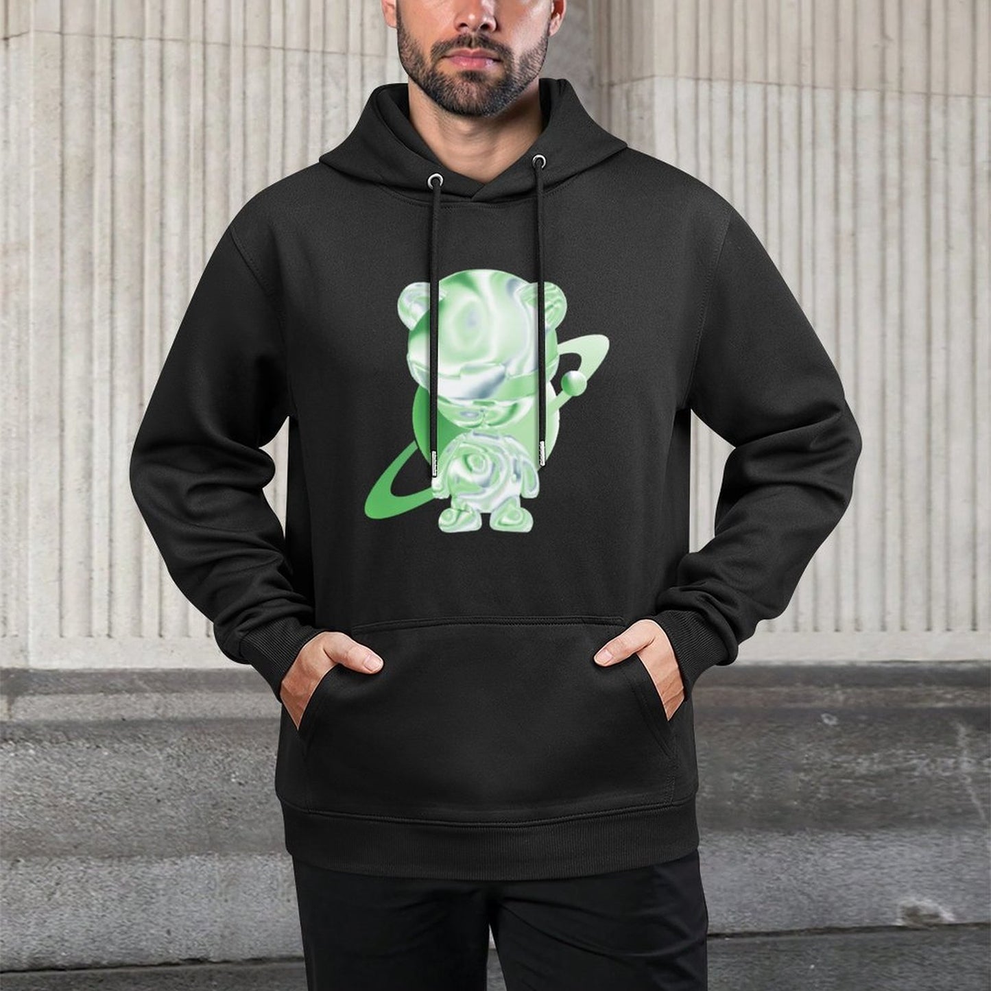 Hoodie Front PatternMidweight StreetStyle