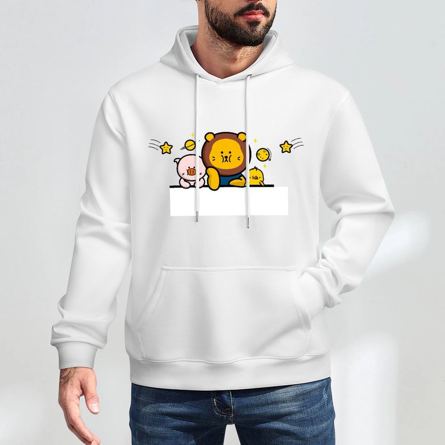 Front Graphic HoodiesClean Edges Soft