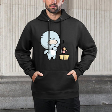 IPBR 250g Hooded Pocket Sweatshirt Front GraphicMen's Hooded  Sweatshirt4000212