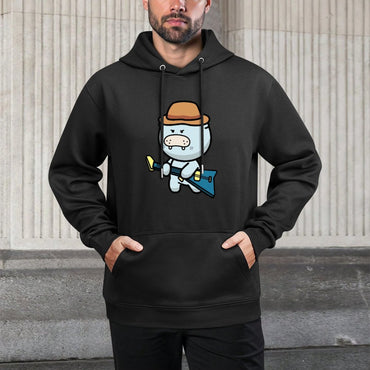 IPBR 250g Hooded Pocket Sweatshirt Front GraphicMen's Hooded  Sweatshirt4000207