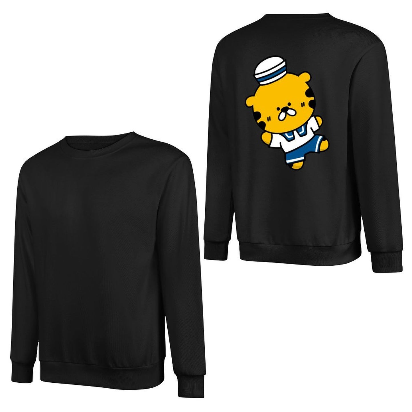 Crew Neck Long Sleeve Sweatshirt 4000657