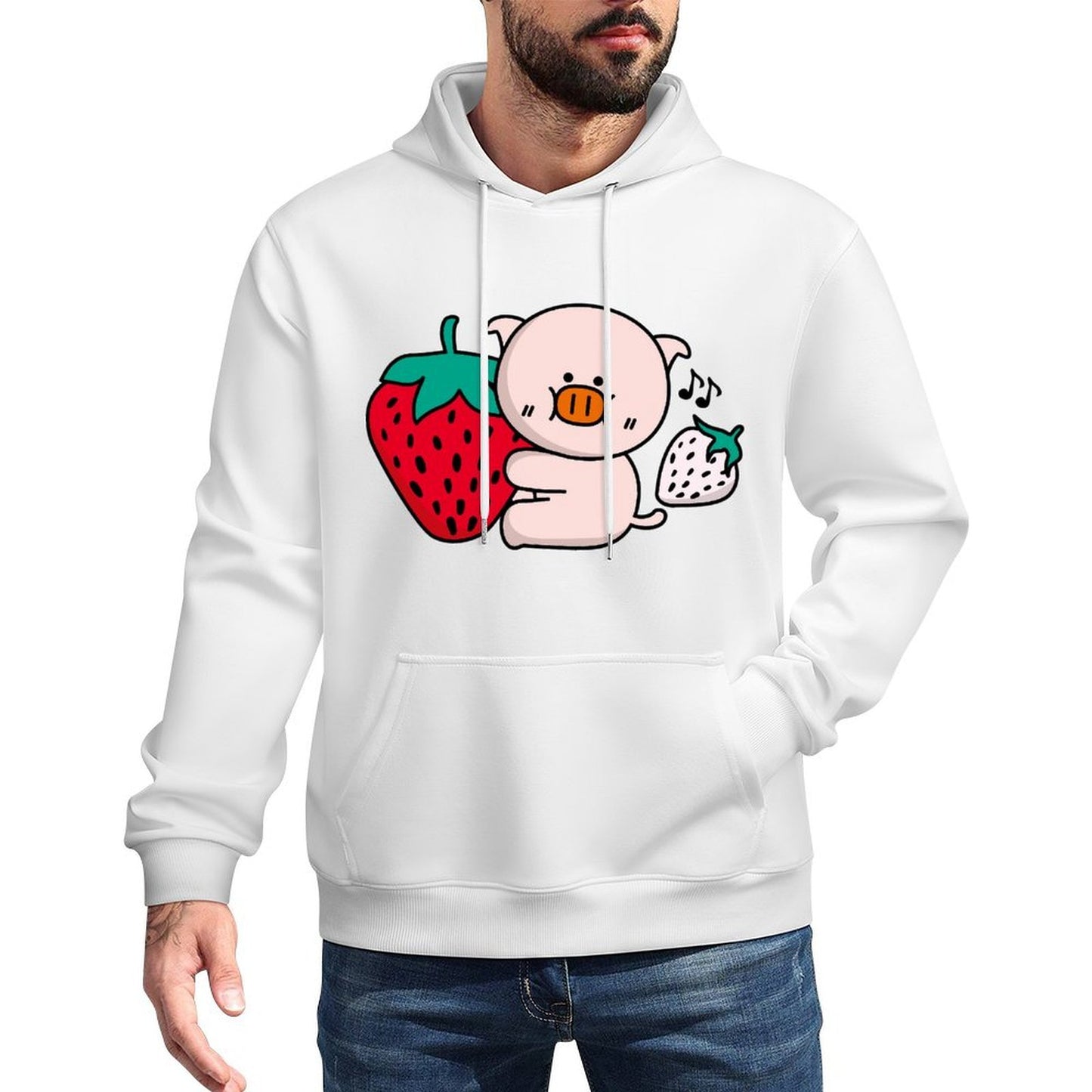 IPBR 250g Hooded Pocket Sweatshirt Front GraphicMen's Hooded  Sweatshirt4000394