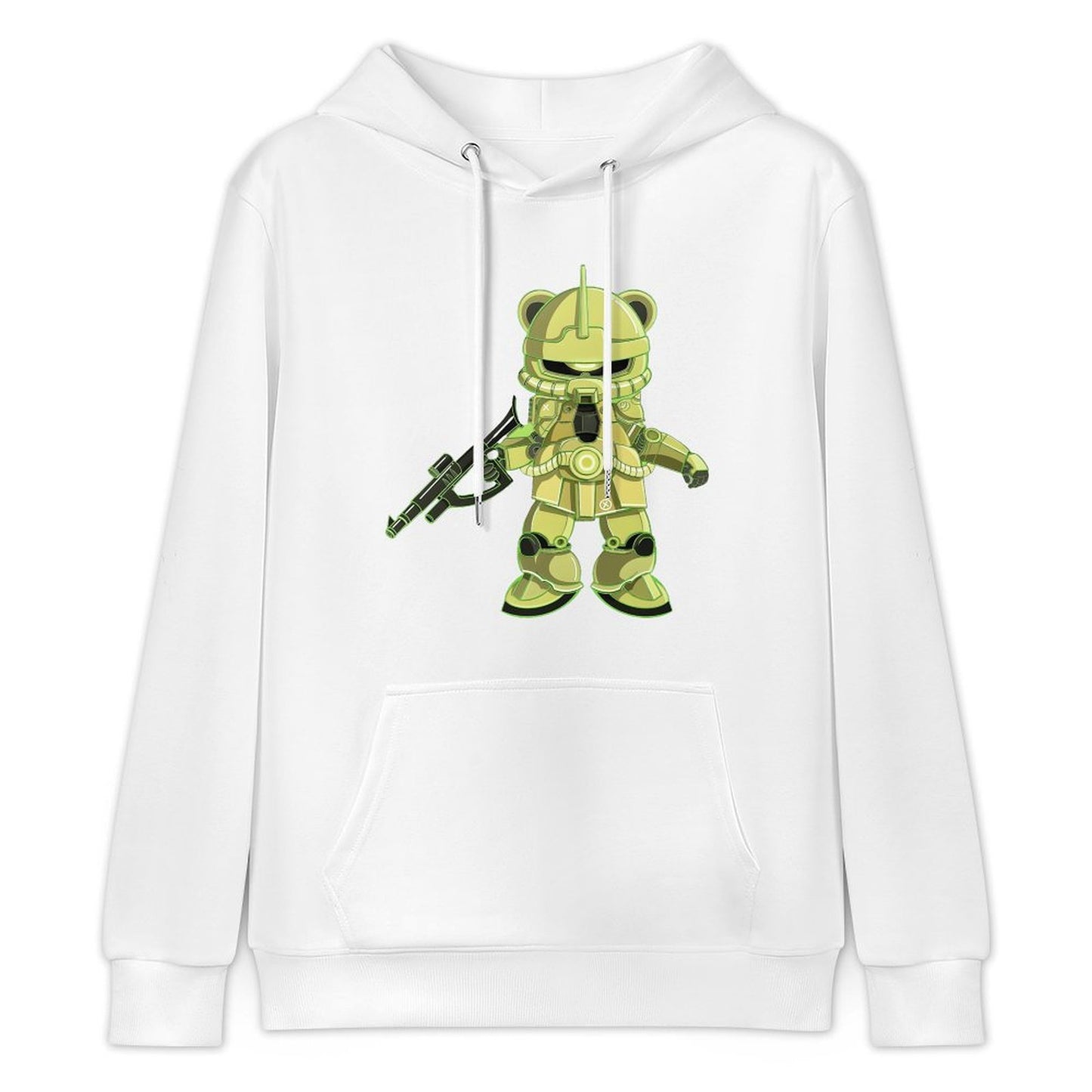 Hoodie Front Pattern Oversized