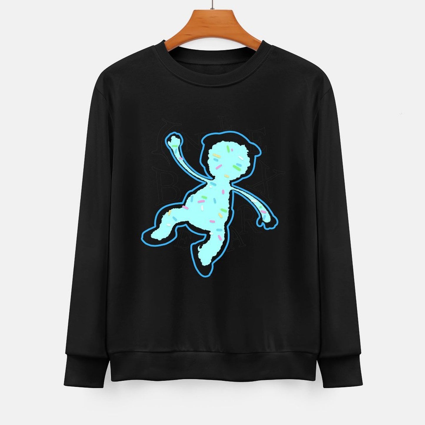 IPIB 250g Crew Neck Long Sleeve Sweatshirt Front GraphicCrew Neck Long Sleeve Sweatshirt6000006-2