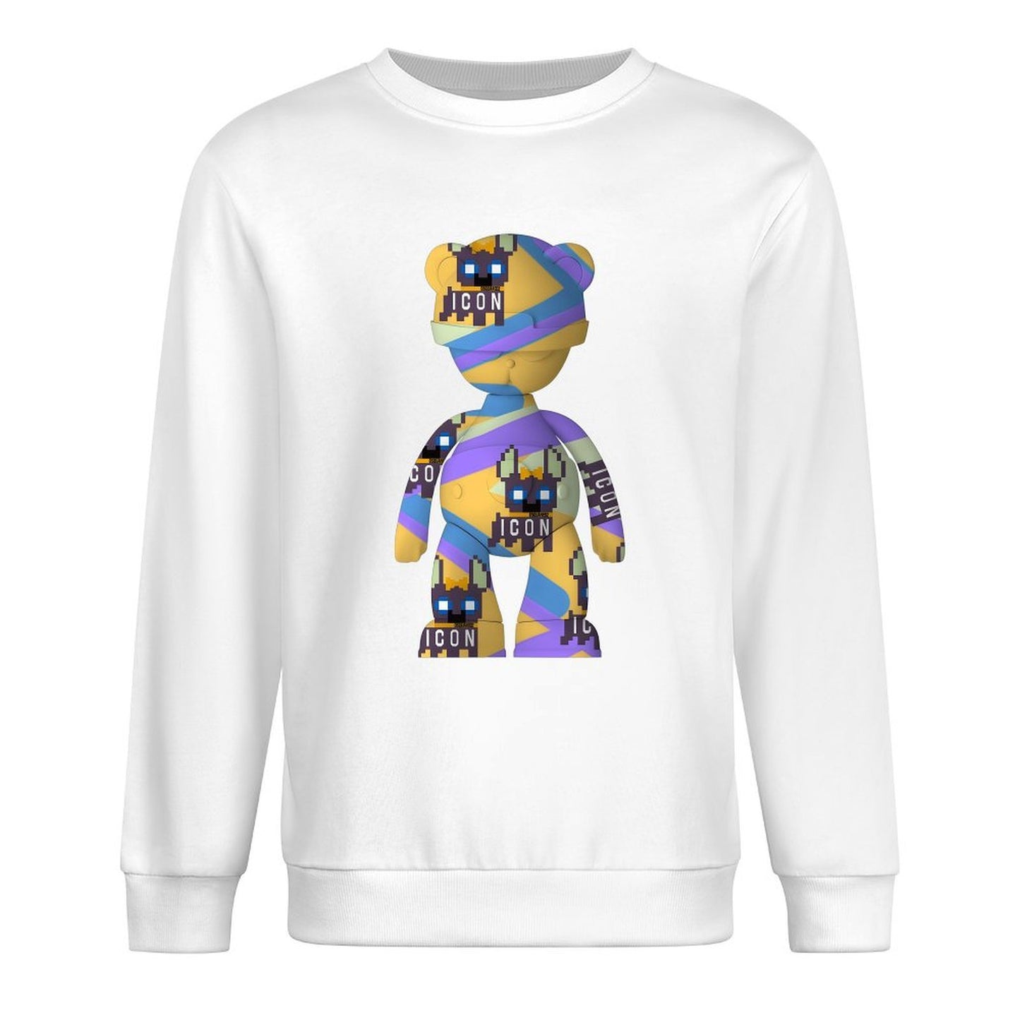 IPIB 250g Crew Neck Long Sleeve Sweatshirt Front GraphicCrew Neck Long Sleeve Sweatshirt6000124-1