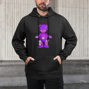 IPIB 250g Hooded Pocket Sweatshirt Front GraphicMen's Hooded  Sweatshirt6000061-1