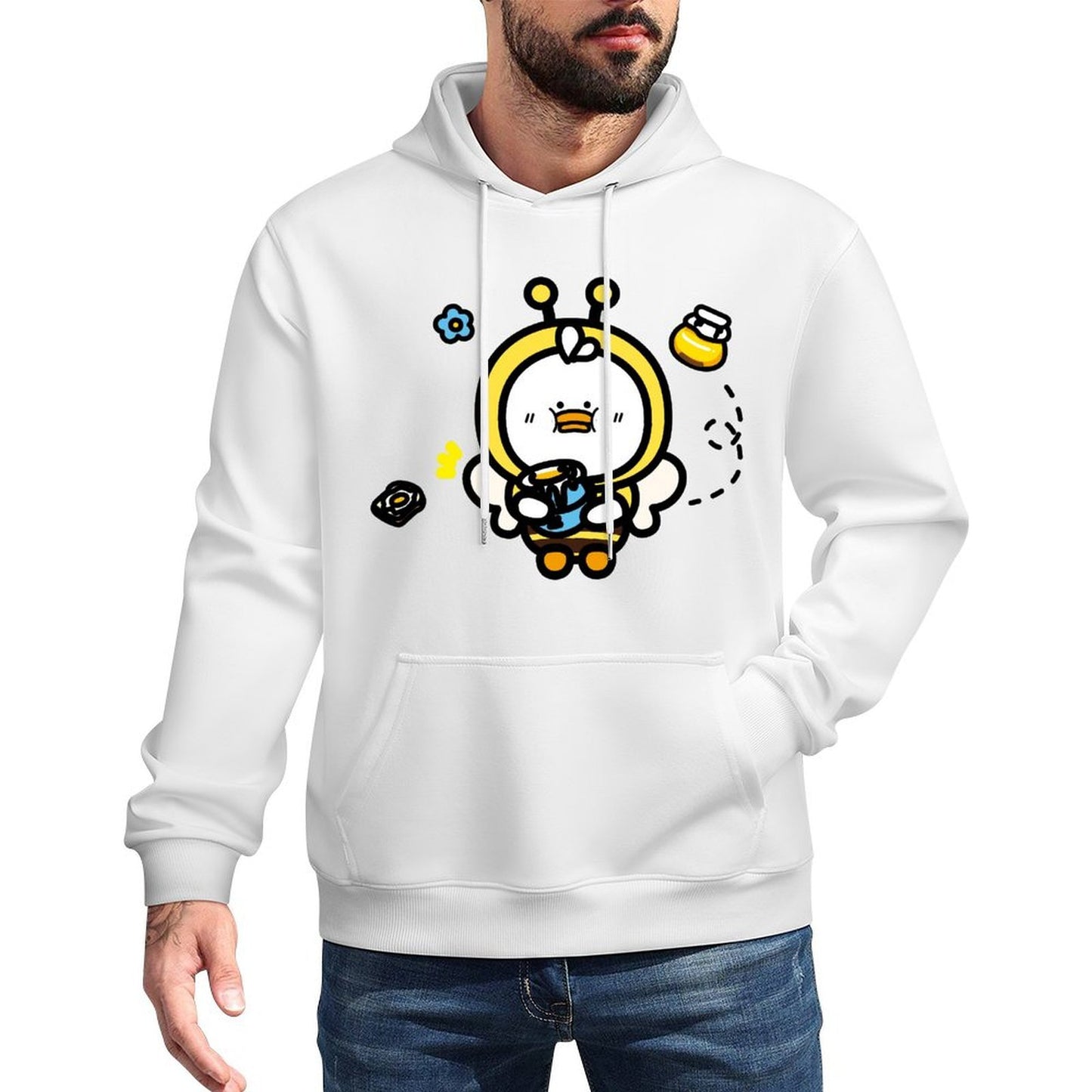 IPBR 250g Hooded Pocket Sweatshirt Front GraphicMen's Hooded  Sweatshirt4001237