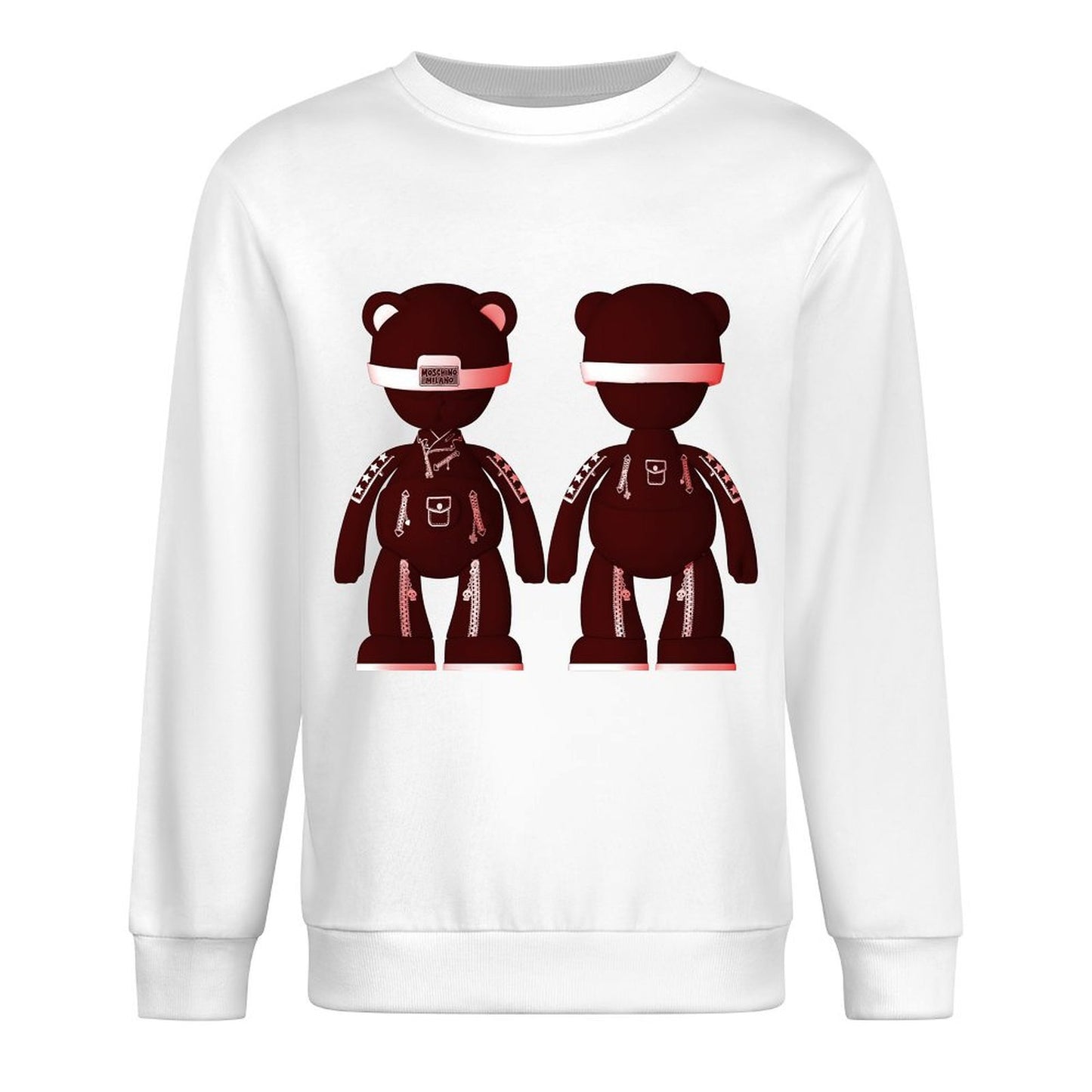 IPIB 250g Crew Neck Long Sleeve Sweatshirt Front GraphicCrew Neck Long Sleeve Sweatshirt6000093-3
