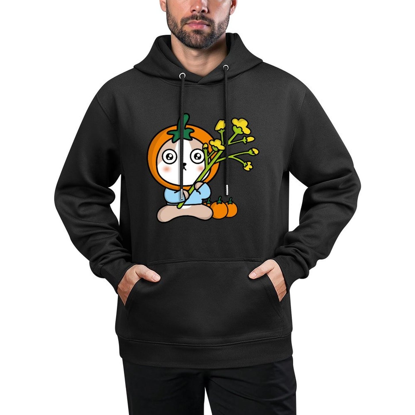 IPBR 250g Hooded Pocket Sweatshirt Front GraphicMen's Hooded  Sweatshirt4001323