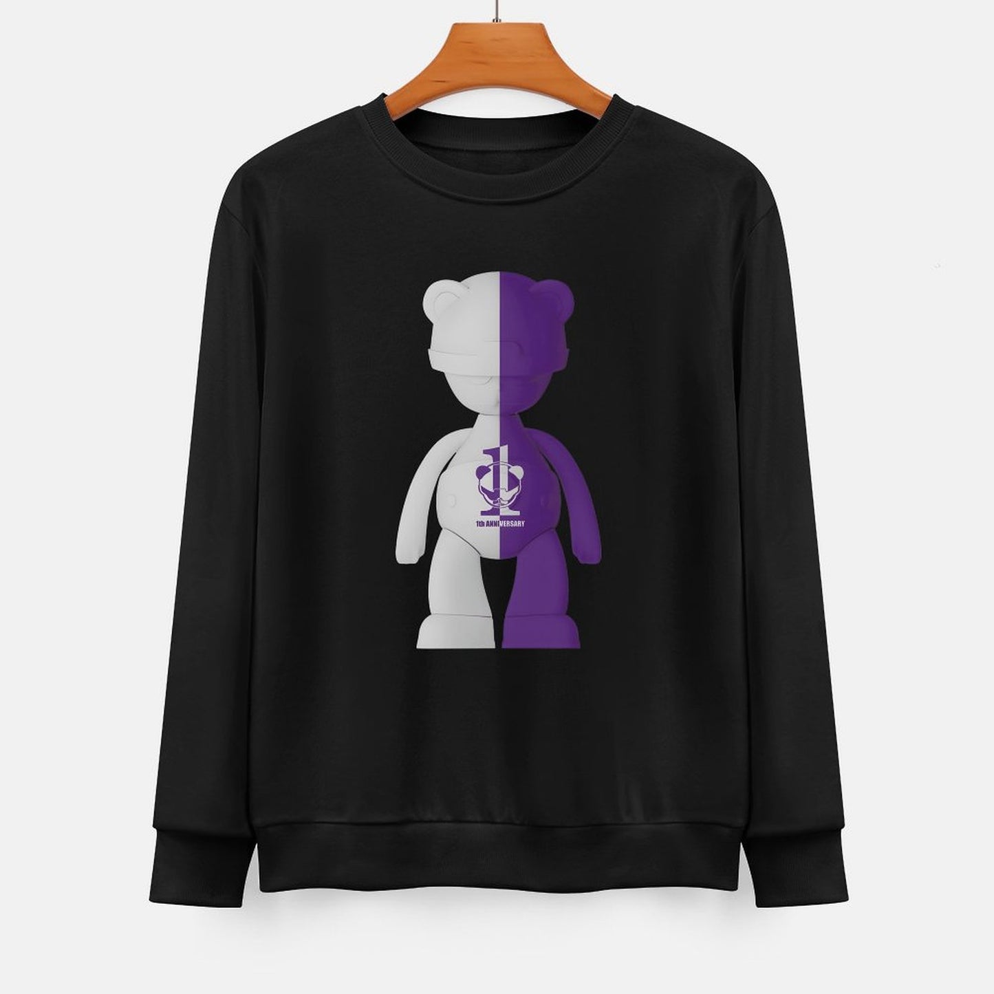IPIB 250g Crew Neck Long Sleeve Sweatshirt Front GraphicCrew Neck Long Sleeve Sweatshirt6000140-1