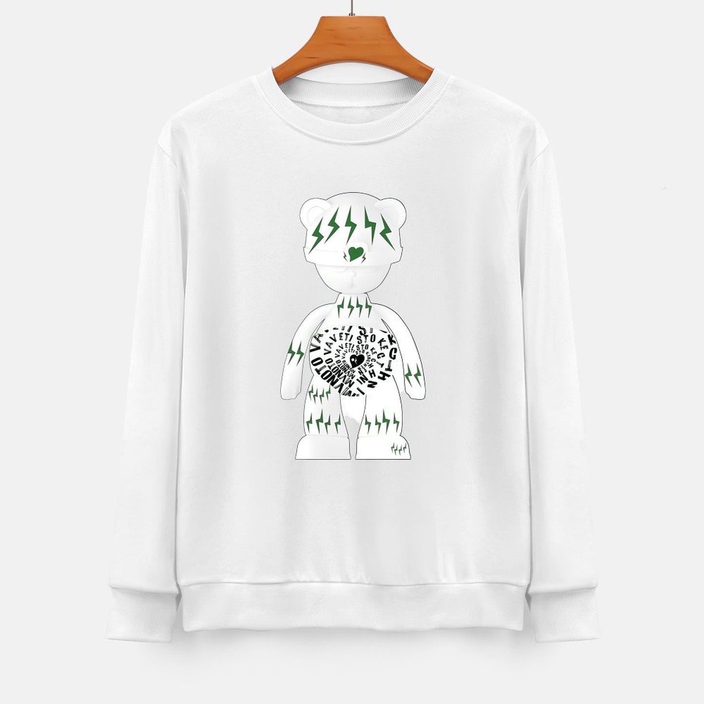 Long Sleeve With Front PatternRetro StreetFit