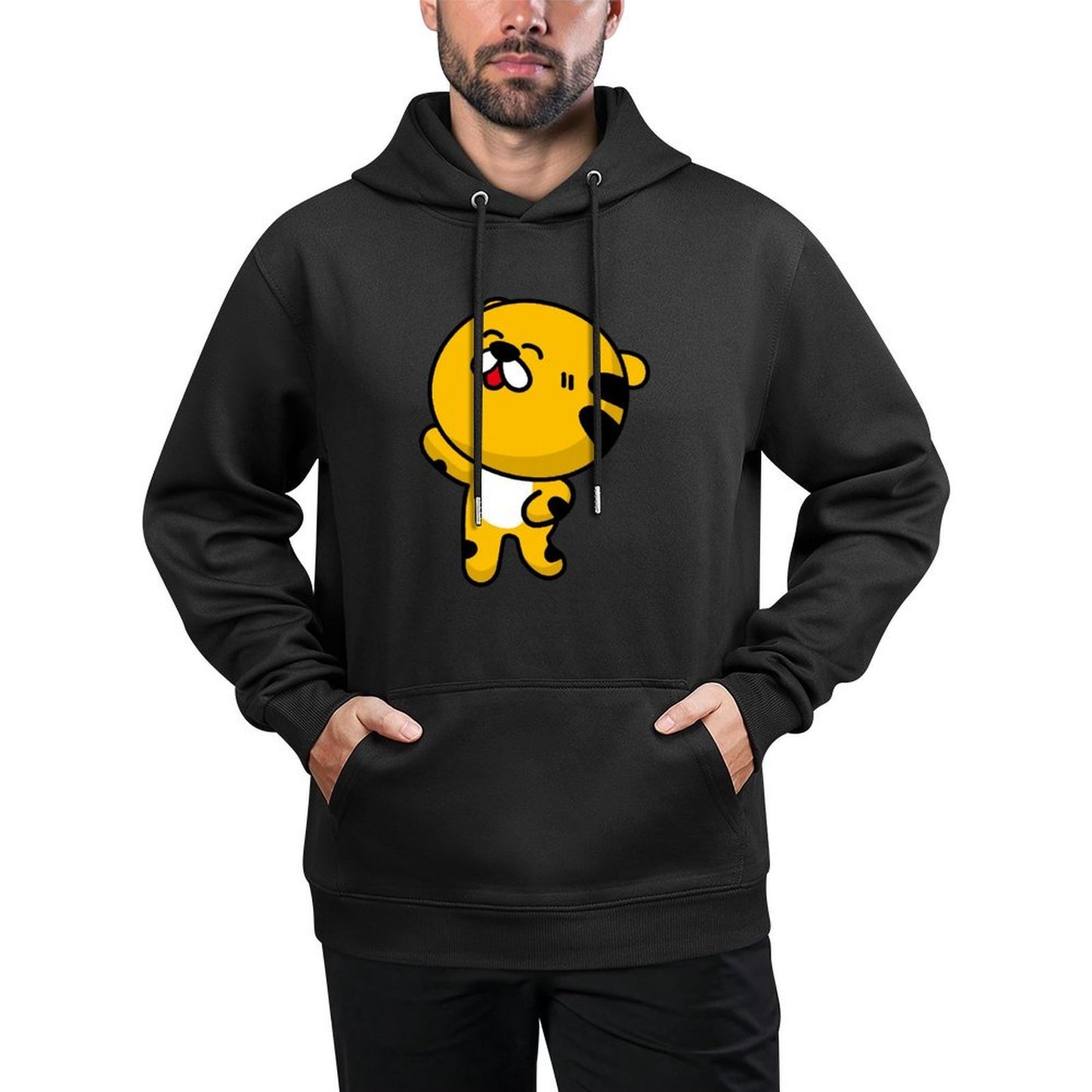 IPBR 250g Hooded Pocket Sweatshirt Front GraphicMen's Hooded  Sweatshirt4000455
