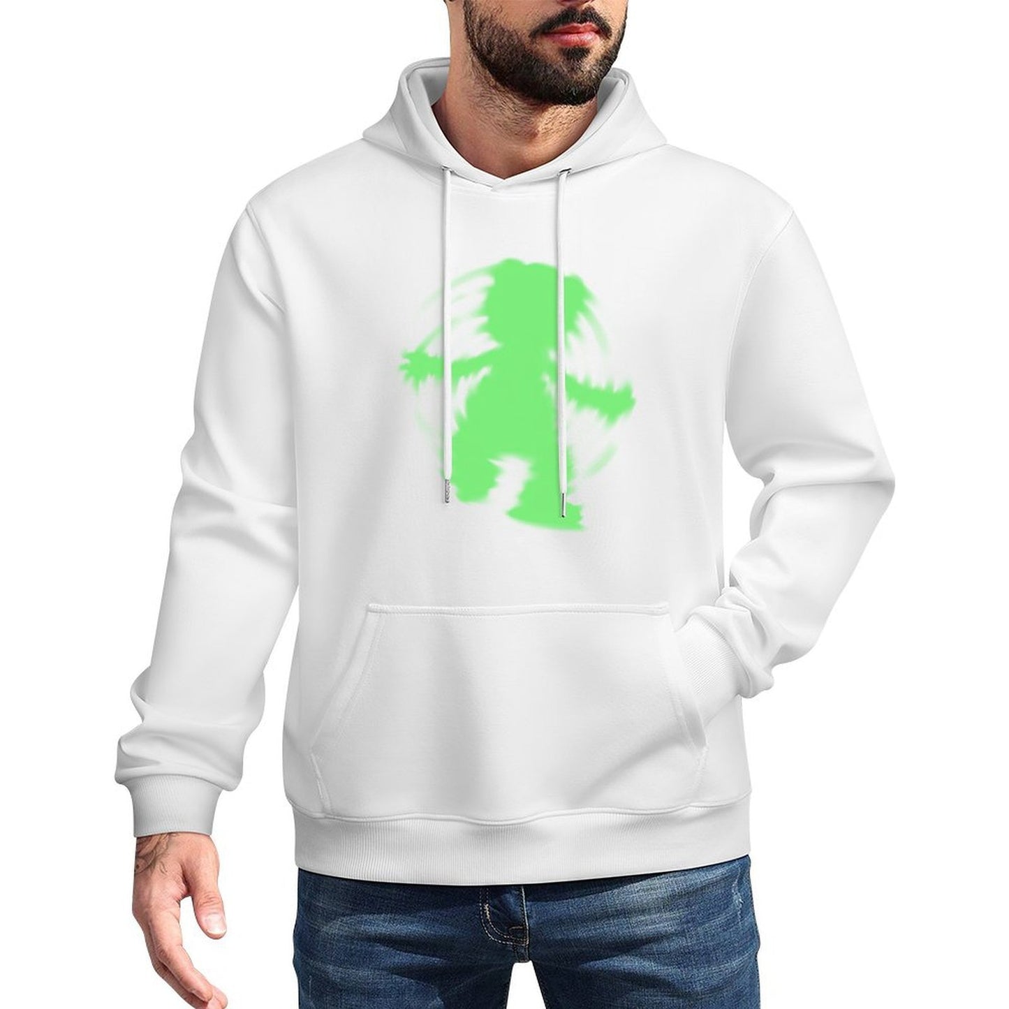 IPIB 250g Hooded Pocket Sweatshirt Front GraphicMen's Hooded  Sweatshirt6000005-6