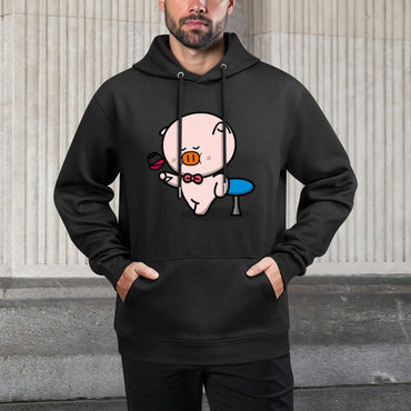 IPBR 250g Hooded Pocket Sweatshirt Front GraphicMen's Hooded  Sweatshirt4000268
