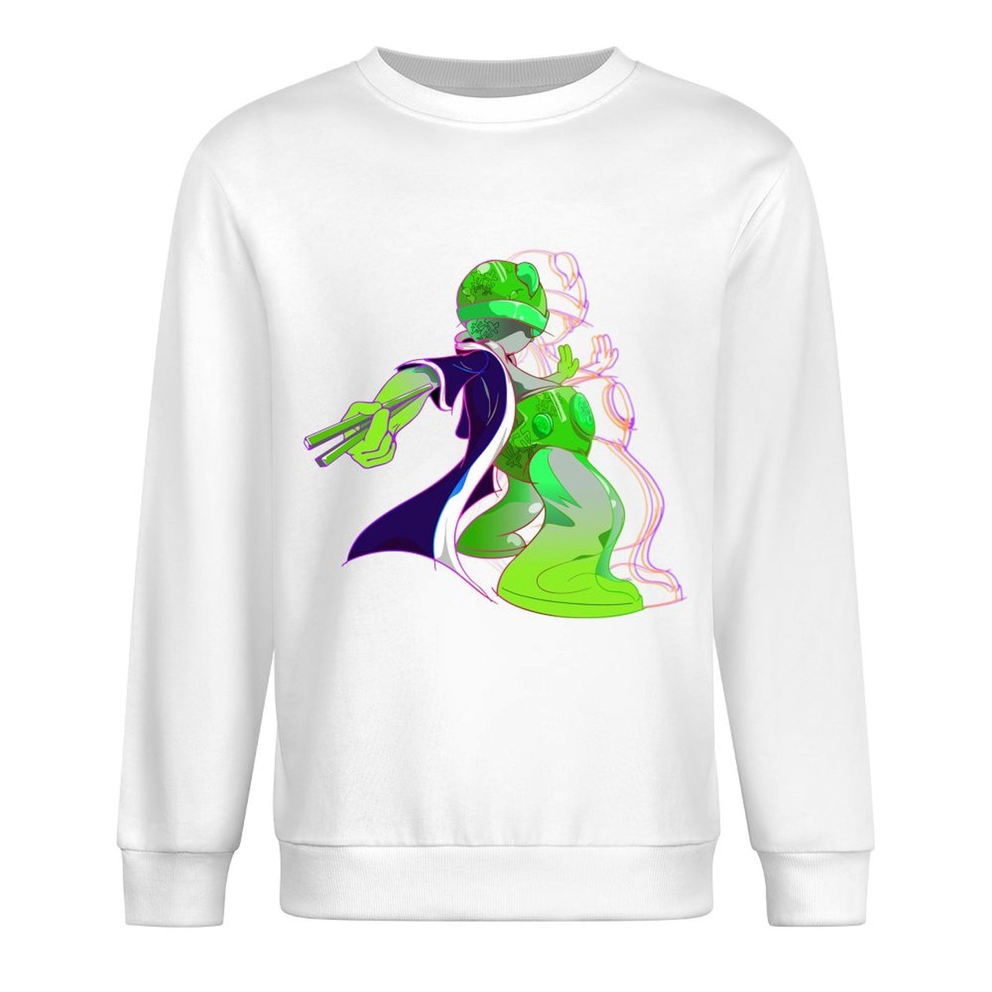 IPIB 250g Crew Neck Long Sleeve Sweatshirt Front GraphicCrew Neck Long Sleeve Sweatshirt6000009-7