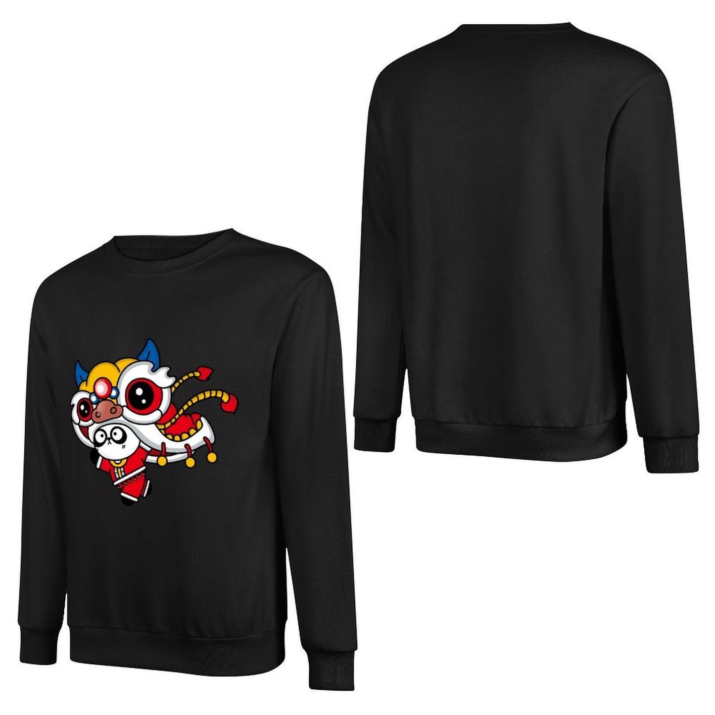 IPBR 250g Crew Neck Long Sleeve Sweatshirt Front GraphicCrew Neck Long Sleeve Sweatshirt4000684