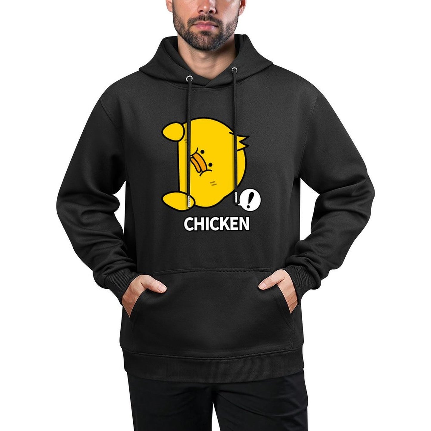 IPBR 250g Hooded Pocket Sweatshirt Front GraphicMen's Hooded  Sweatshirt4000815