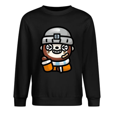 IPBR 250g Crew Neck Long Sleeve Sweatshirt Front GraphicCrew Neck Long Sleeve Sweatshirt4001044