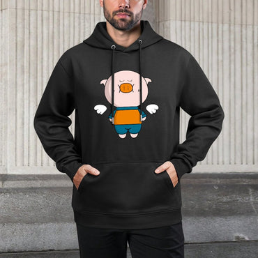 IPBR 250g Hooded Pocket Sweatshirt Front GraphicMen's Hooded  Sweatshirt4000403