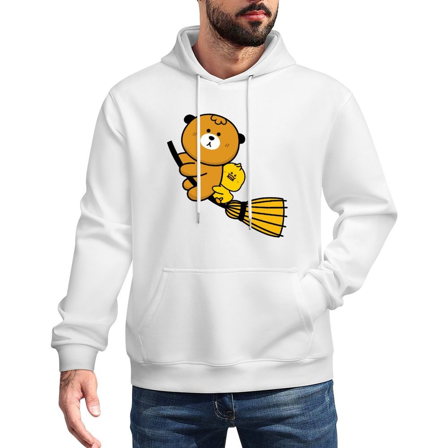 IPBR 250g Hooded Pocket Sweatshirt Front GraphicMen's Hooded  Sweatshirt4000312