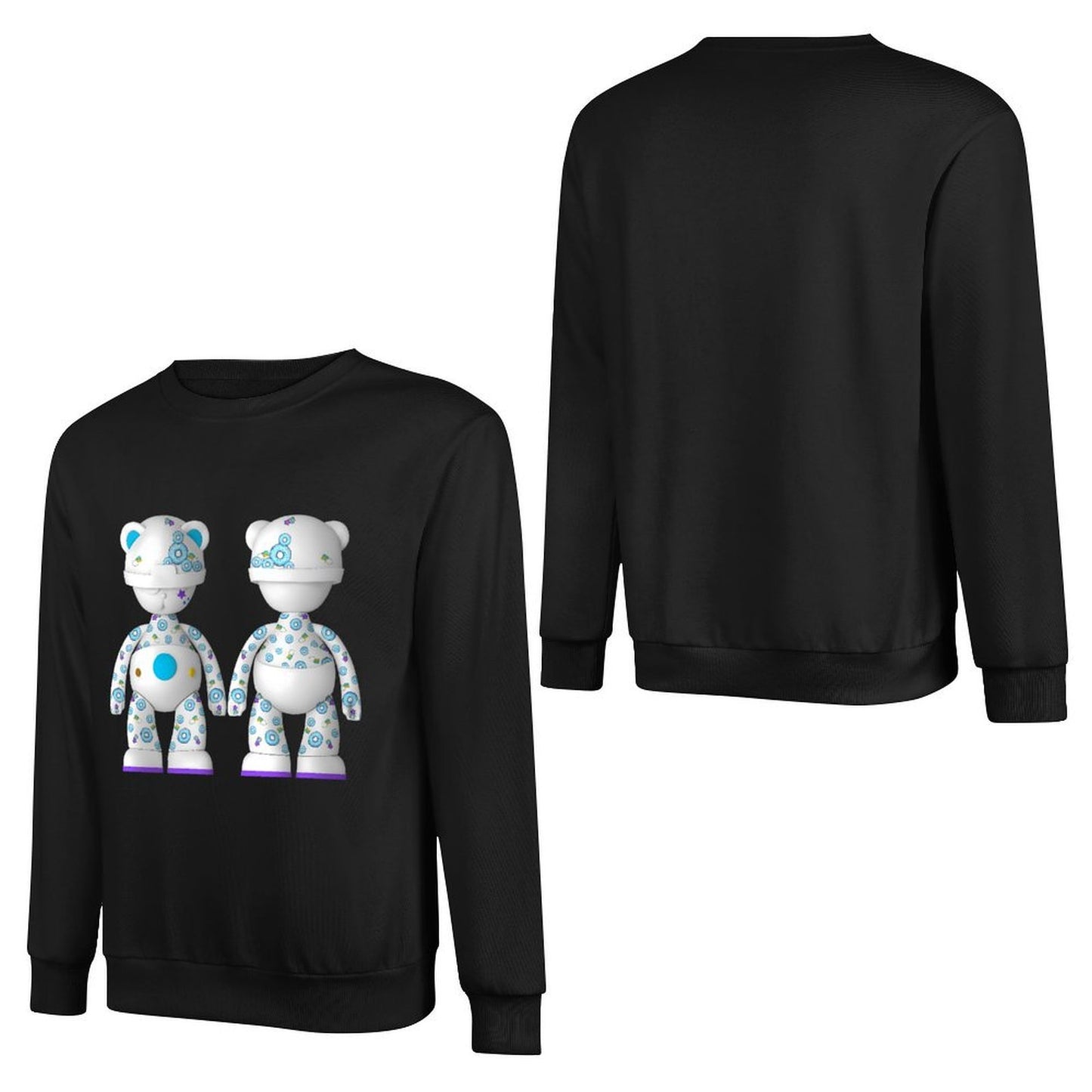 IPIB 250g Crew Neck Long Sleeve Sweatshirt Front GraphicCrew Neck Long Sleeve Sweatshirt6000097-2