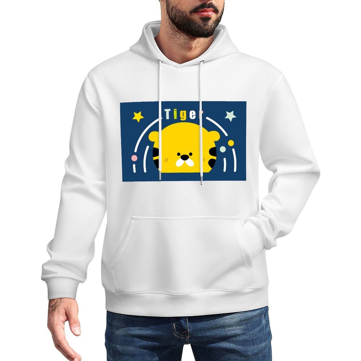 Refined Midweight Front Graphic Hoodies