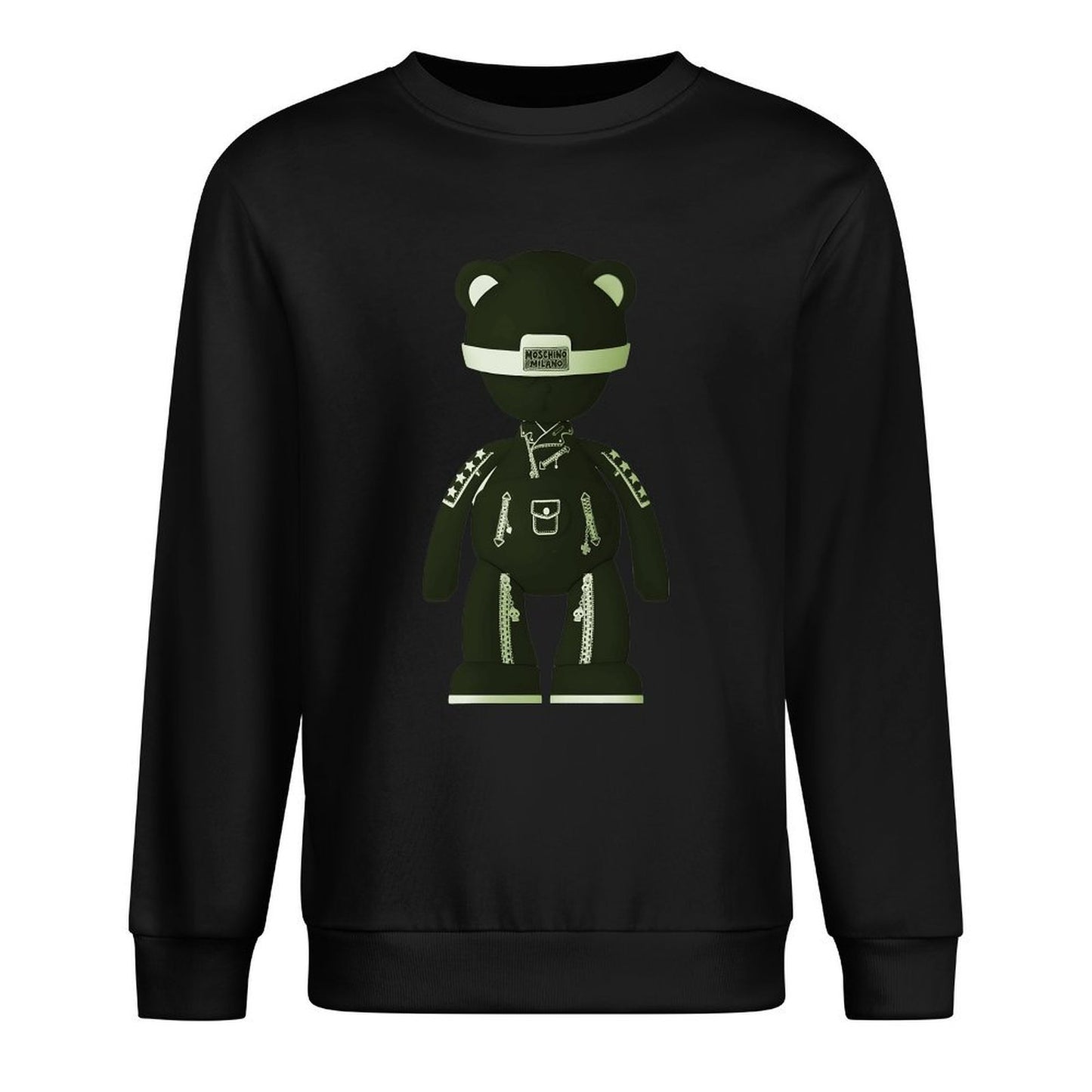 Long Sleeve With Front PatternRelaxed Fit ActiveWear