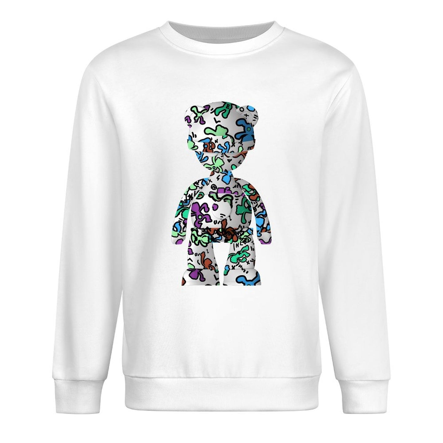 Long Sleeve With Front PatternHigh-Quality Batch-Printed