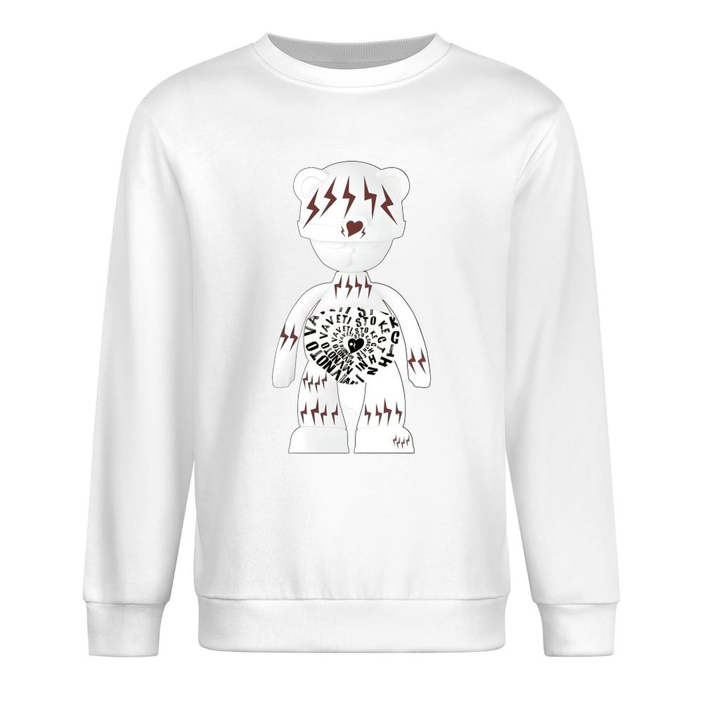 IPIB 250g Crew Neck Long Sleeve Sweatshirt Front GraphicCrew Neck Long Sleeve Sweatshirt6000137-4
