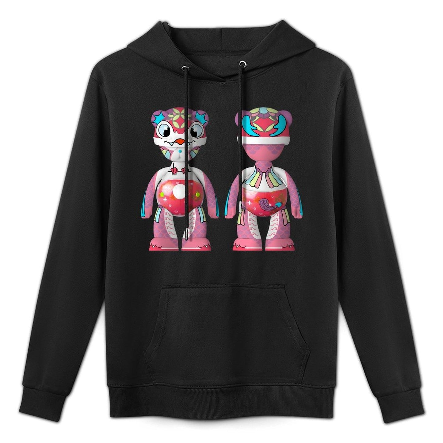 IPIB 250g Hooded Pocket Sweatshirt Front GraphicMen's Hooded  Sweatshirt6000077-4