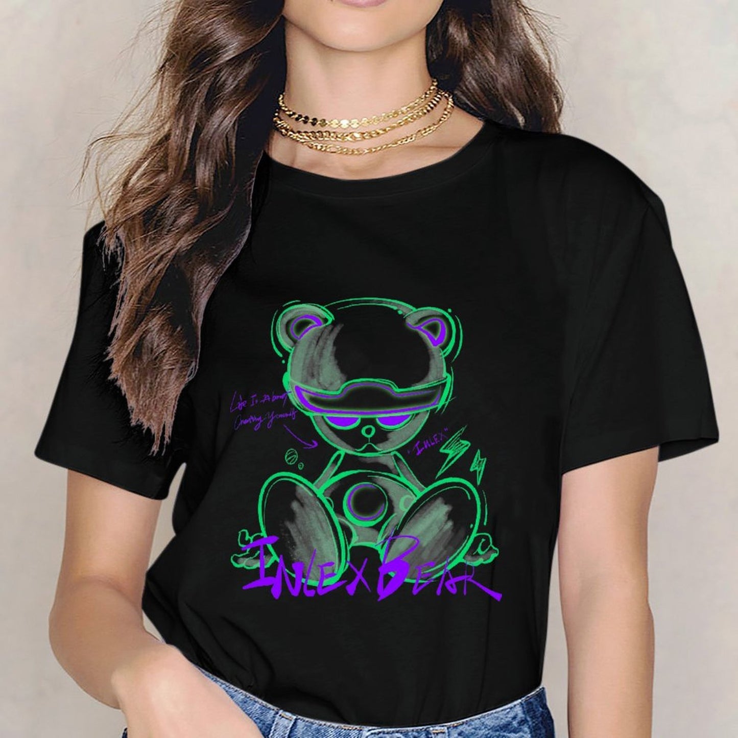 Inlex Bear T-shirtsModern Fresh T-Shirt