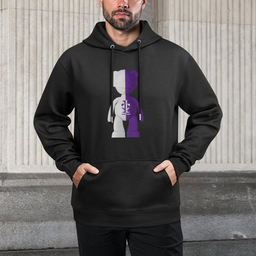 IPIB 250g Hooded Pocket Sweatshirt Front GraphicMen's Hooded  Sweatshirt6000140-1