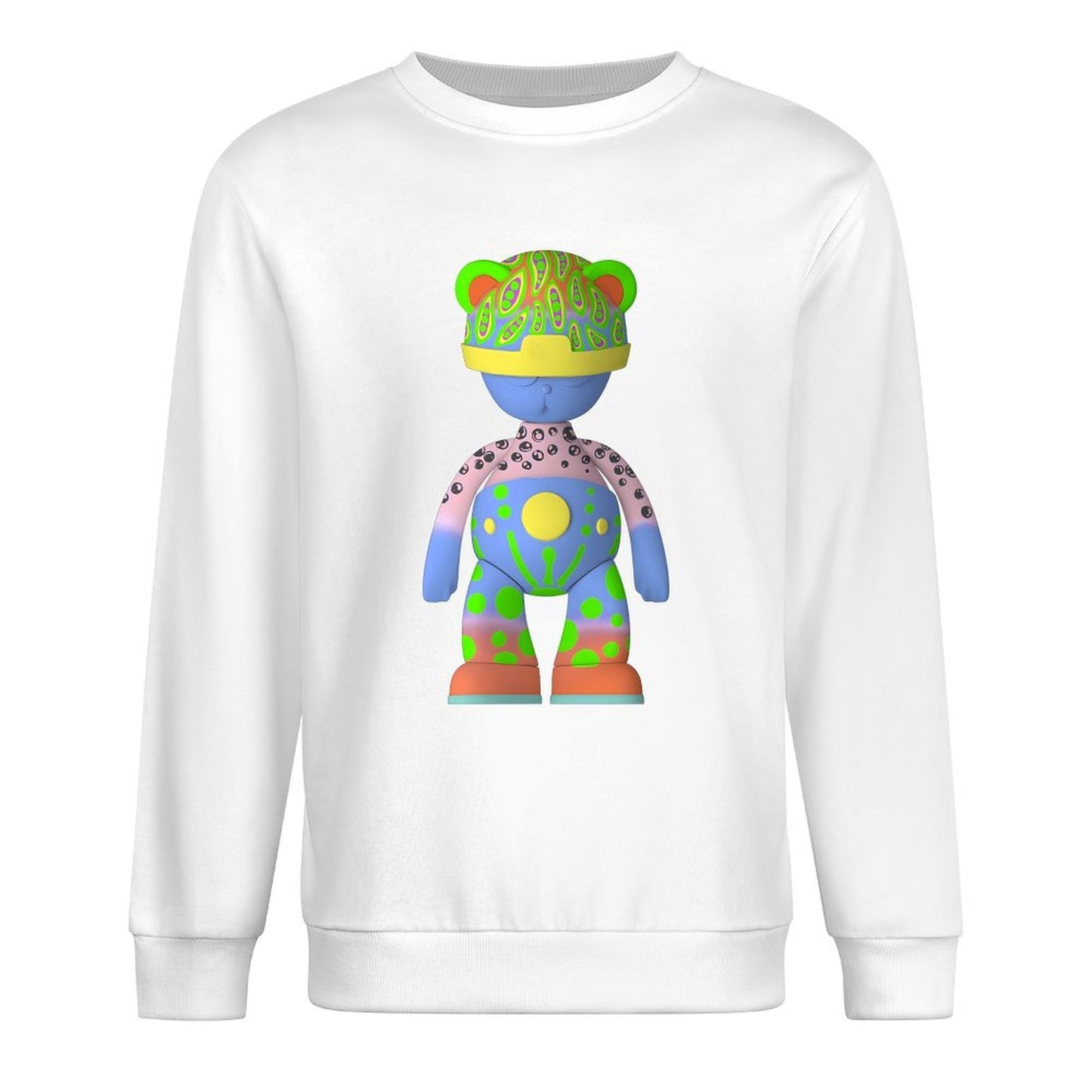 IPIB 250g Crew Neck Long Sleeve Sweatshirt Front GraphicCrew Neck Long Sleeve Sweatshirt6000102-6