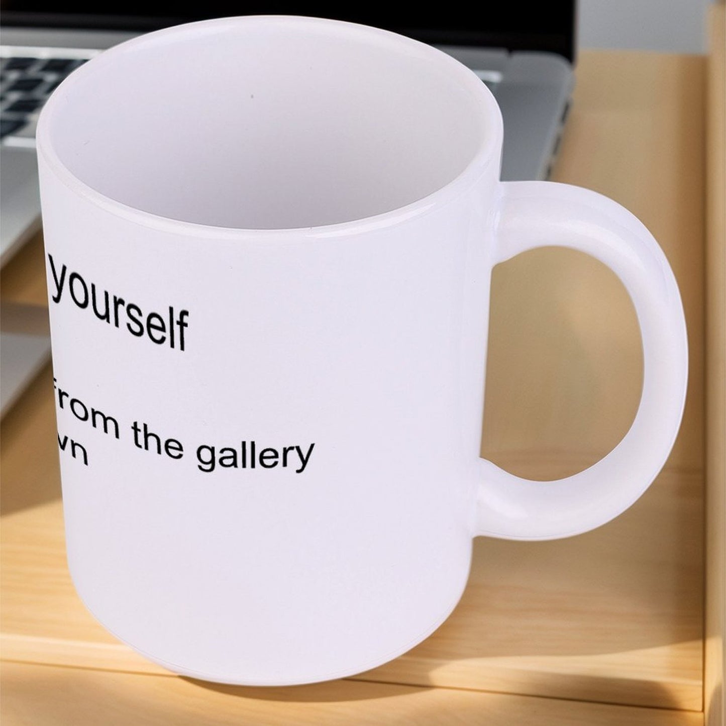 White Mug Style One Size Support personalized design