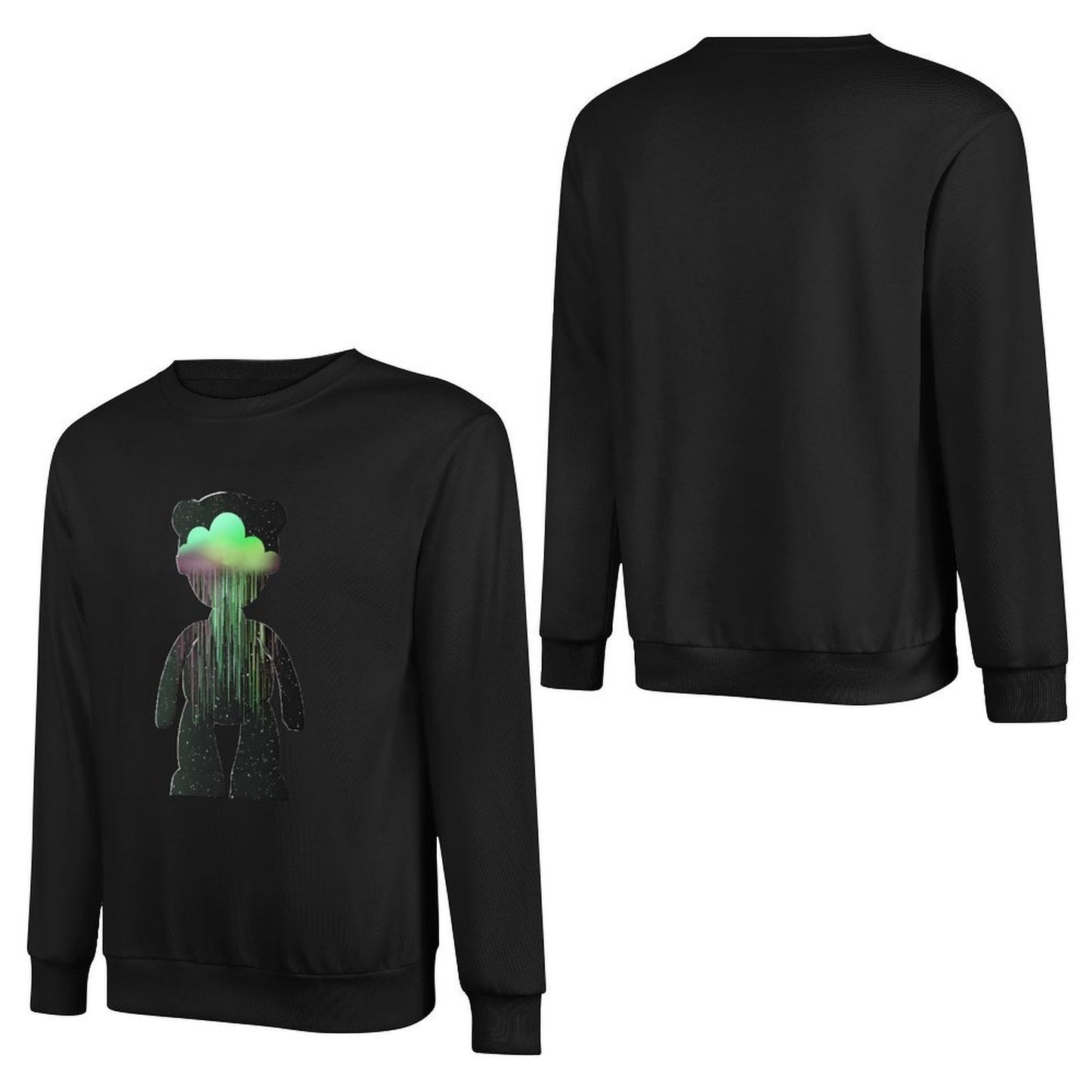 IPIB 250g Crew Neck Long Sleeve Sweatshirt Front GraphicCrew Neck Long Sleeve Sweatshirt6000136-3