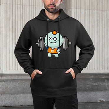 IPBR 250g Hooded Pocket Sweatshirt Front GraphicMen's Hooded  Sweatshirt4000205