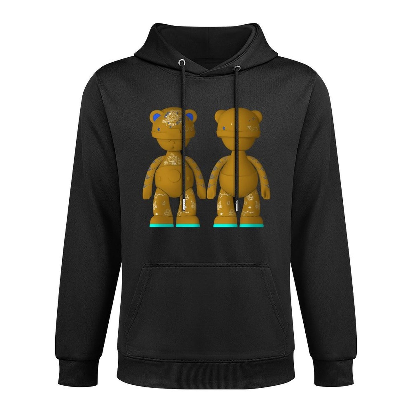 IPIB 250g Hooded Pocket Sweatshirt Front GraphicMen's Hooded  Sweatshirt6000086-1