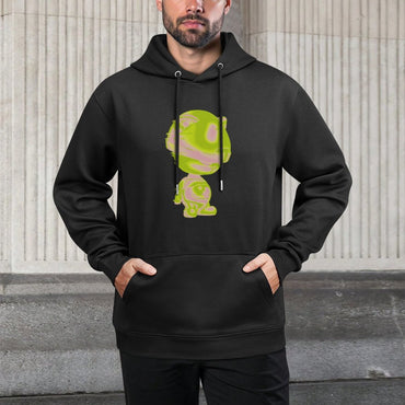 IPIB 250g Hooded Pocket Sweatshirt Front GraphicMen's Hooded  Sweatshirt6000020-5