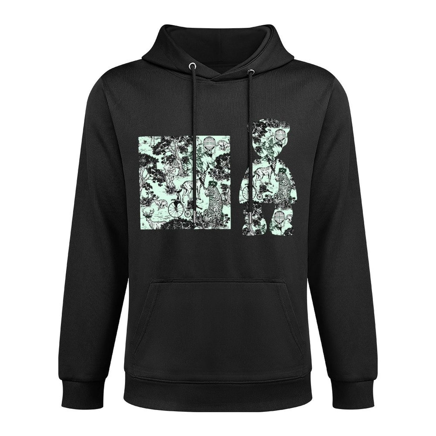 IPIB 250g Hooded Pocket Sweatshirt Front GraphicMen's Hooded  Sweatshirt6000100-3