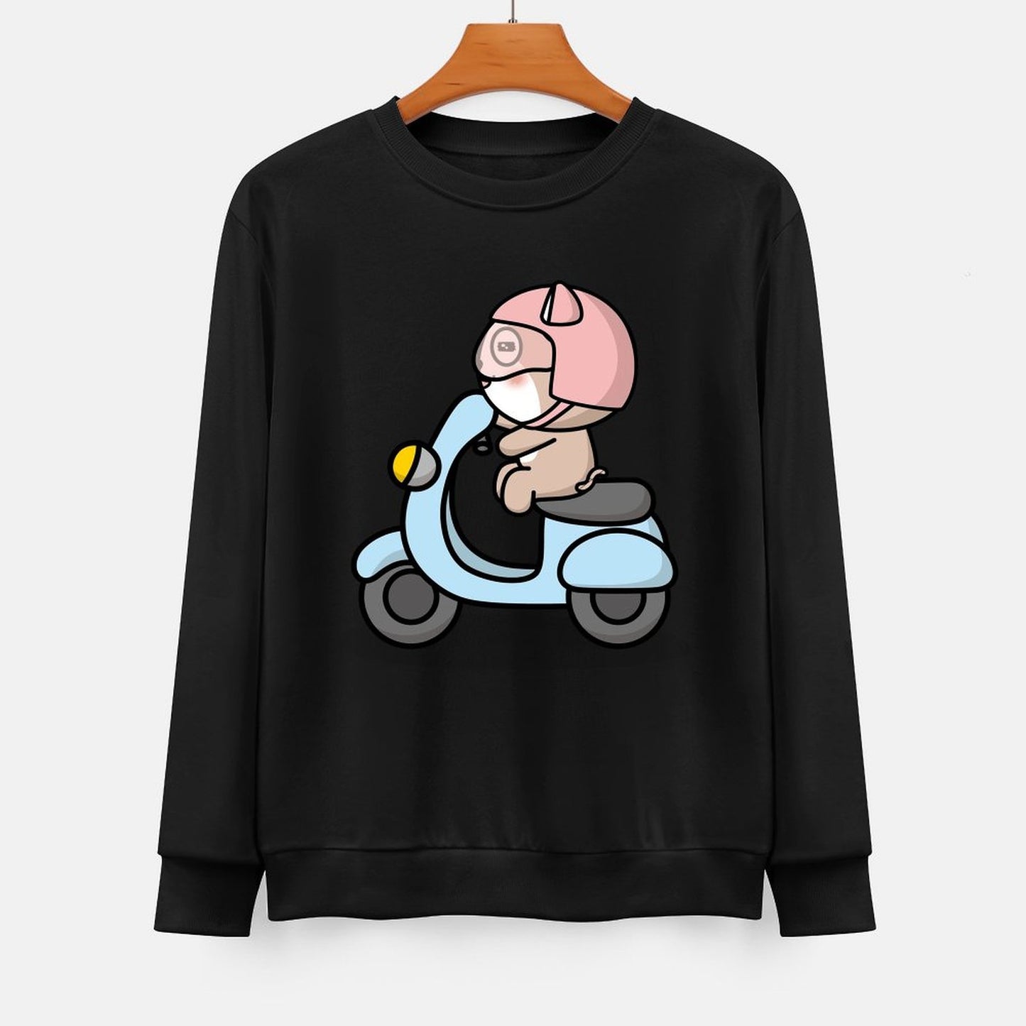 IPBR 250g Crew Neck Long Sleeve Sweatshirt Front GraphicCrew Neck Long Sleeve Sweatshirt4000332
