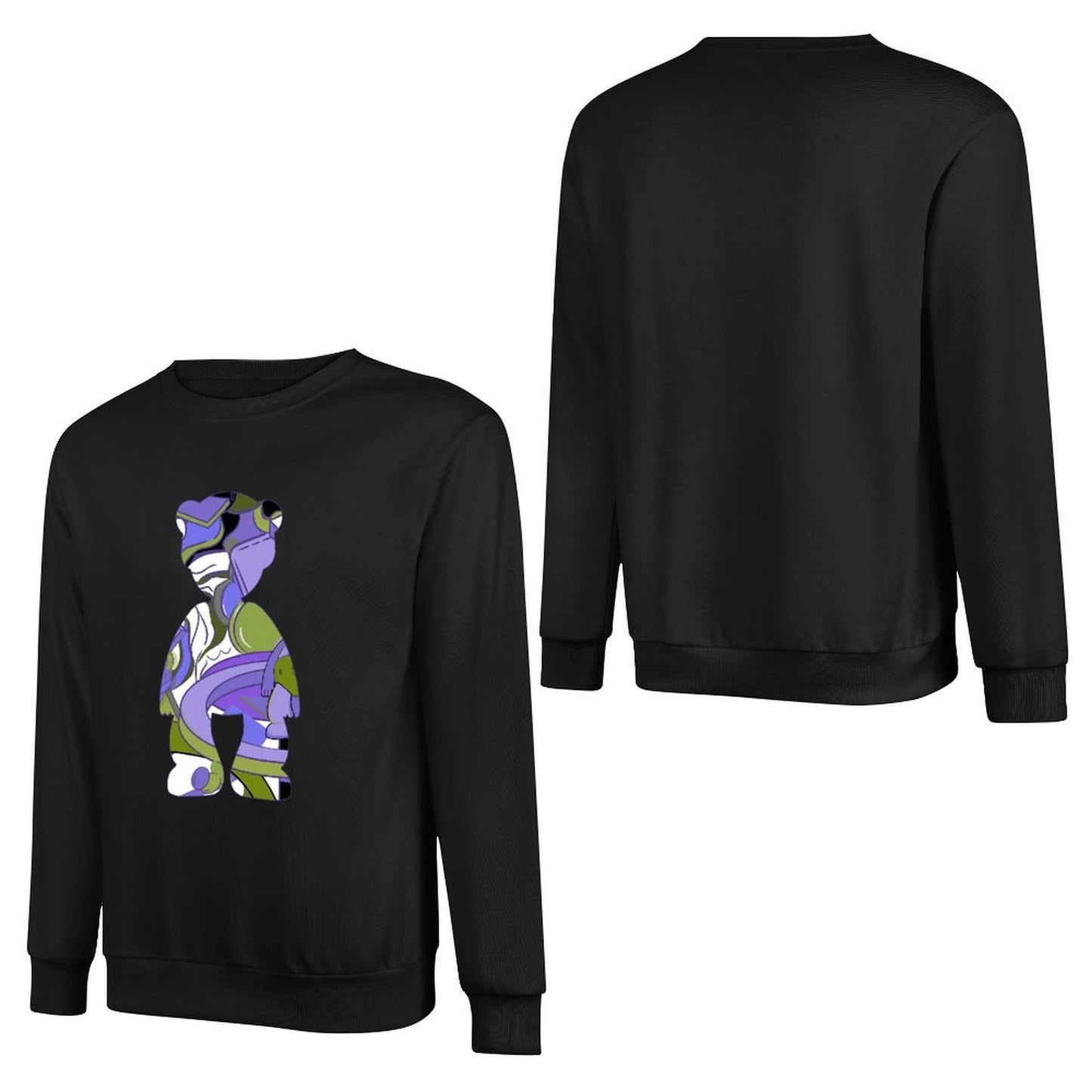 IPIB 250g Crew Neck Long Sleeve Sweatshirt Front GraphicCrew Neck Long Sleeve Sweatshirt6000046-4