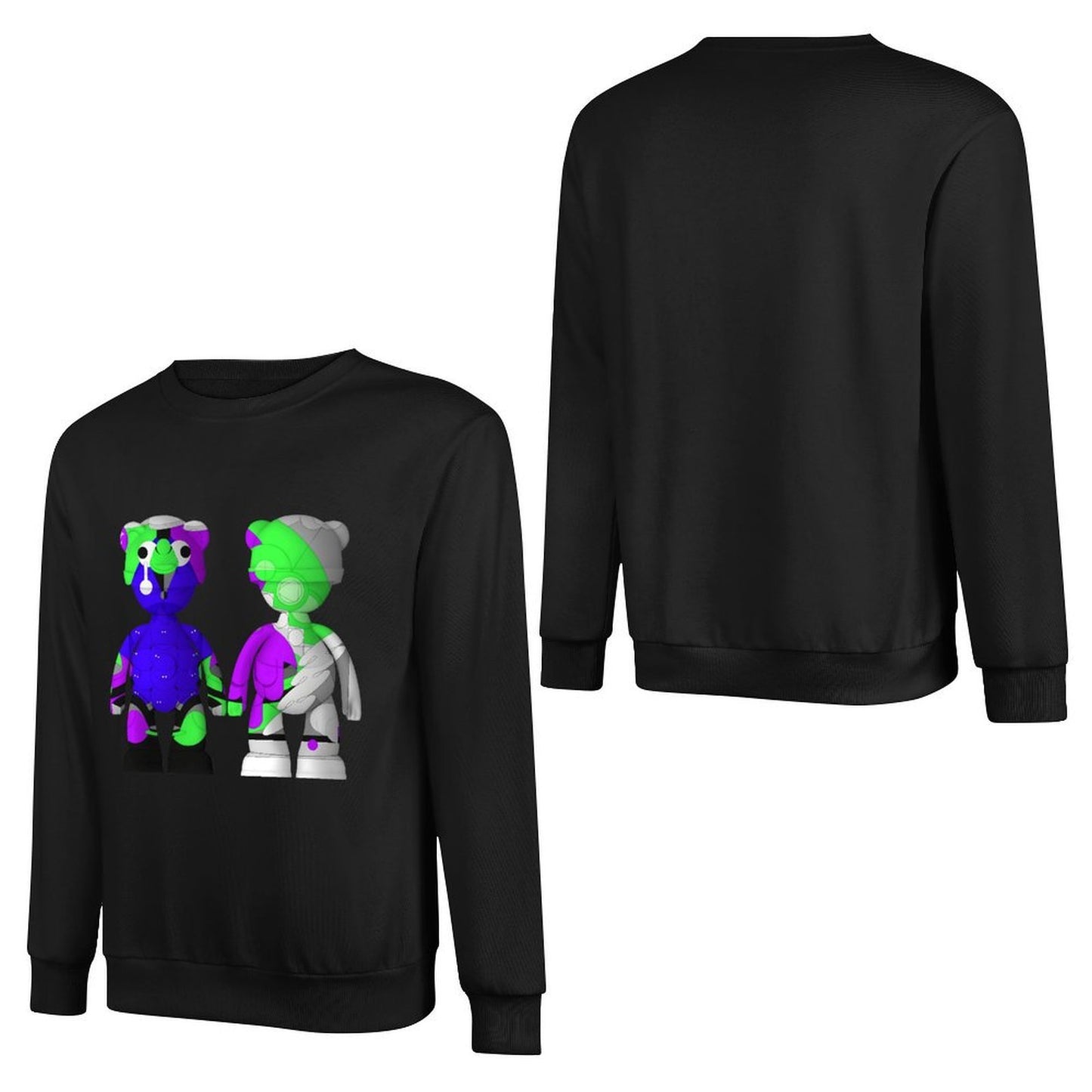 IPIB 250g Crew Neck Long Sleeve Sweatshirt Front GraphicCrew Neck Long Sleeve Sweatshirt6000144-9