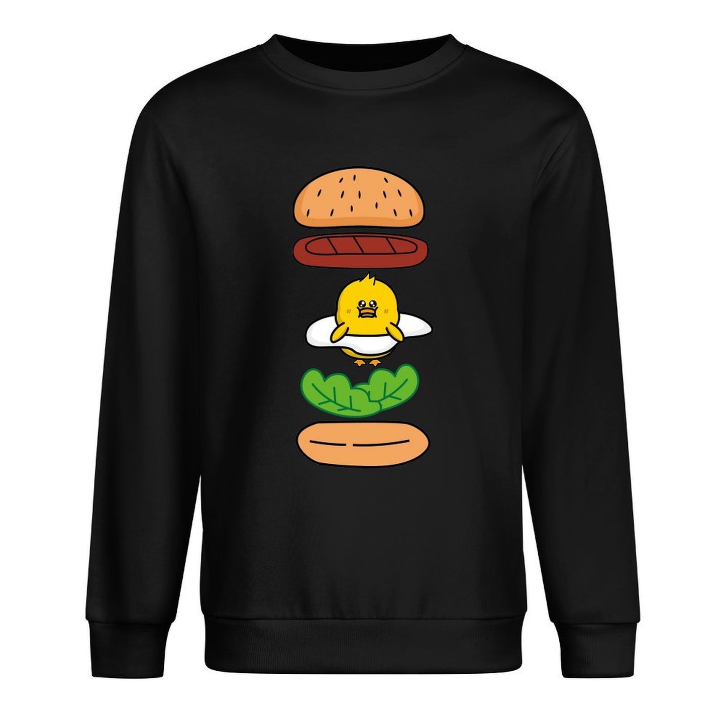 IPBR 250g Crew Neck Long Sleeve Sweatshirt Front GraphicCrew Neck Long Sleeve Sweatshirt4000549