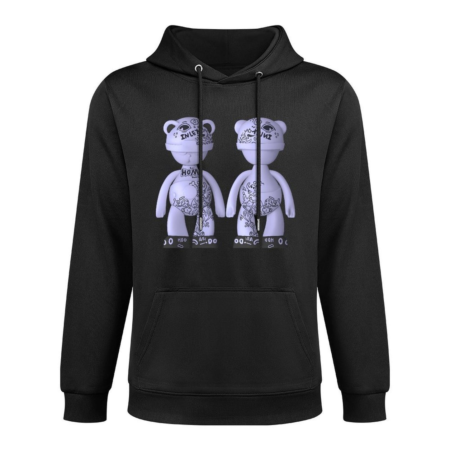 IPIB 250g Hooded Pocket Sweatshirt Front GraphicMen's Hooded  Sweatshirt6000082-5