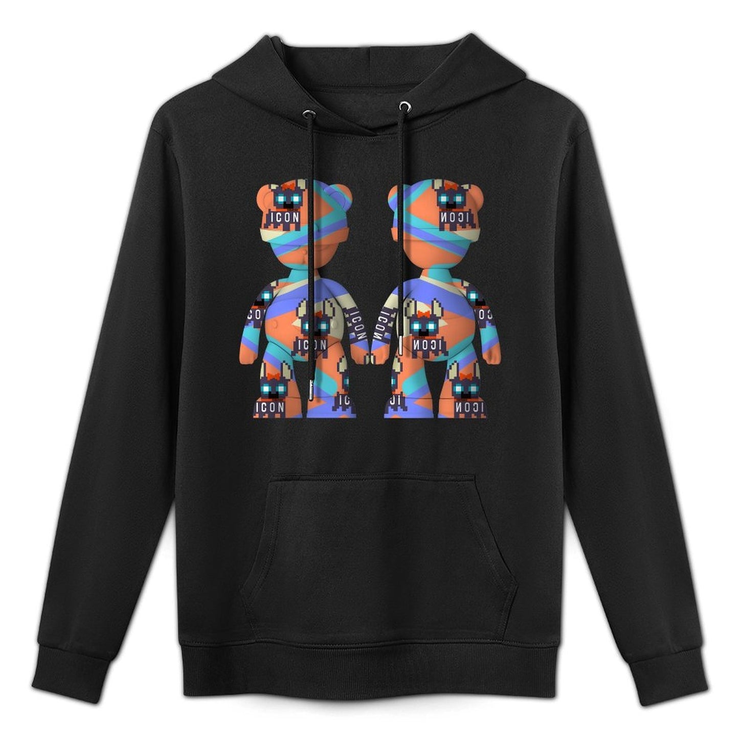 IPIB 250g Hooded Pocket Sweatshirt Front GraphicMen's Hooded  Sweatshirt6000078-6