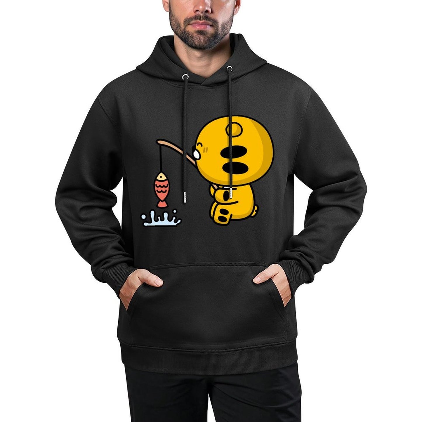 IPBR 250g Hooded Pocket Sweatshirt Front GraphicMen's Hooded  Sweatshirt4000209