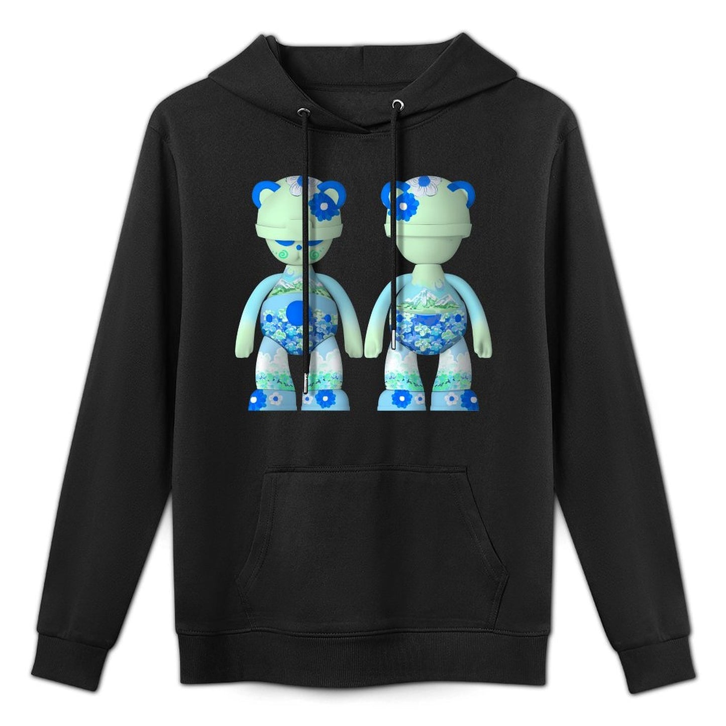 IPIB 250g Hooded Pocket Sweatshirt Front GraphicMen's Hooded  Sweatshirt6000080-1