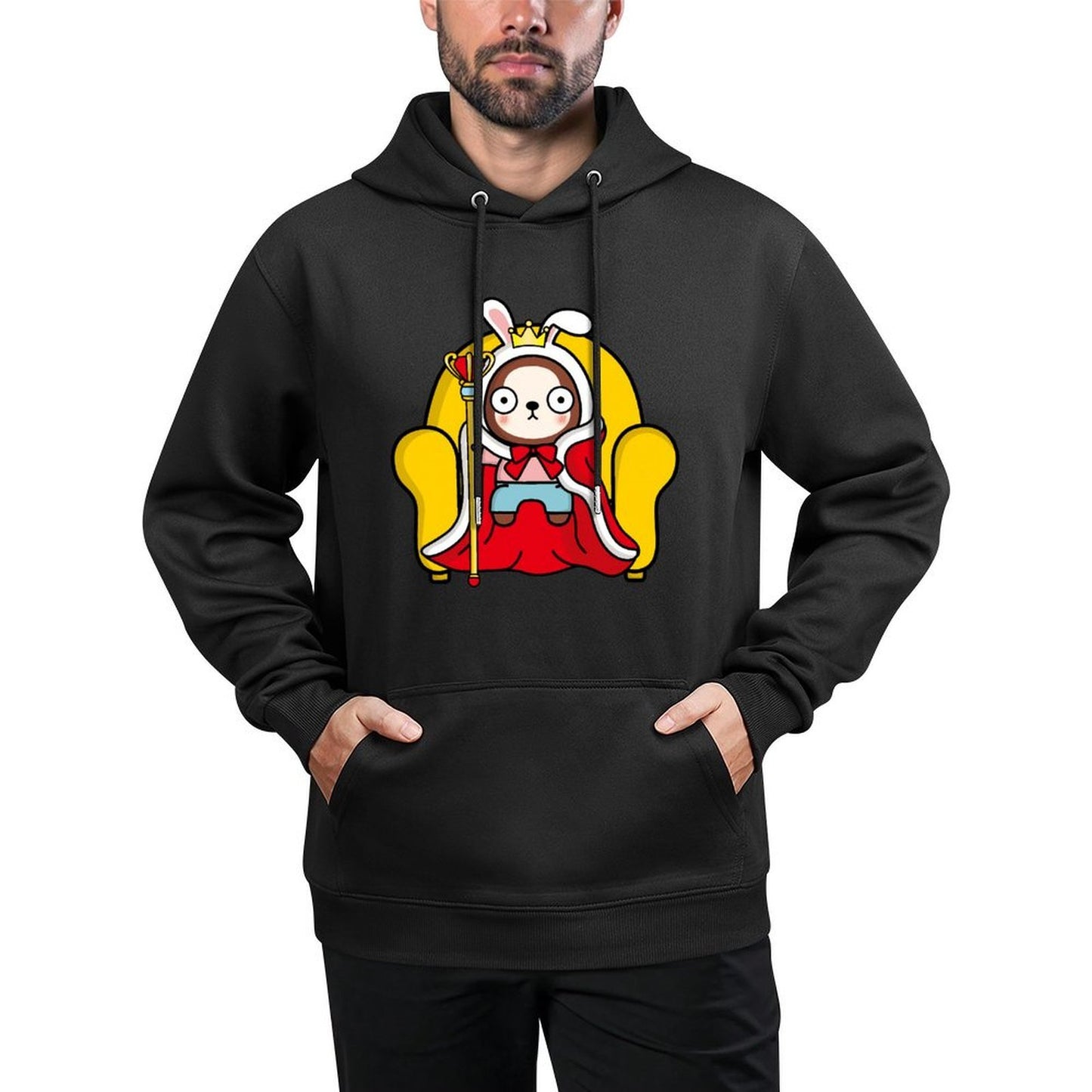 IPBR 250g Hooded Pocket Sweatshirt Front GraphicMen's Hooded  Sweatshirt4000880