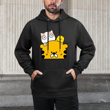 IPBR 250g Hooded Pocket Sweatshirt Front GraphicMen's Hooded  Sweatshirt4000803