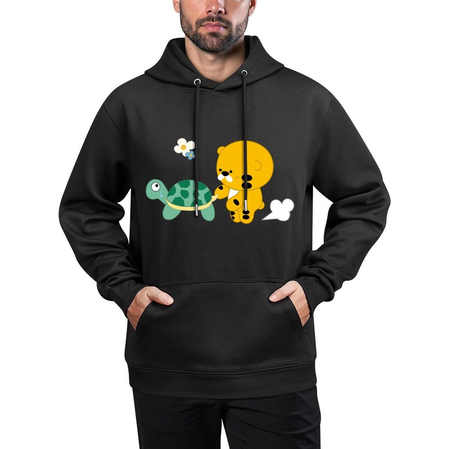 IPBR 250g Hooded Pocket Sweatshirt Front GraphicMen's Hooded  Sweatshirt4000418